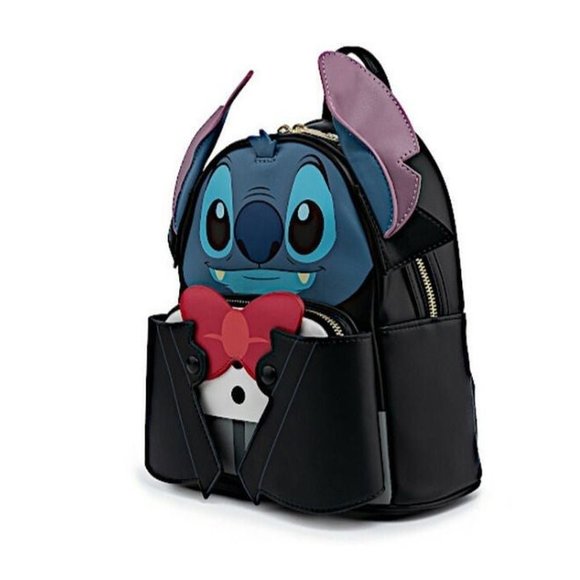 Loungefly stitch tuxedo mini backpack am main image 4